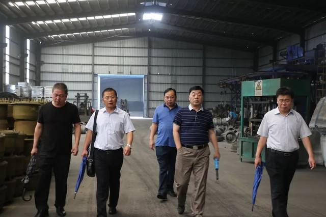 新興鑄管股份來隆考察